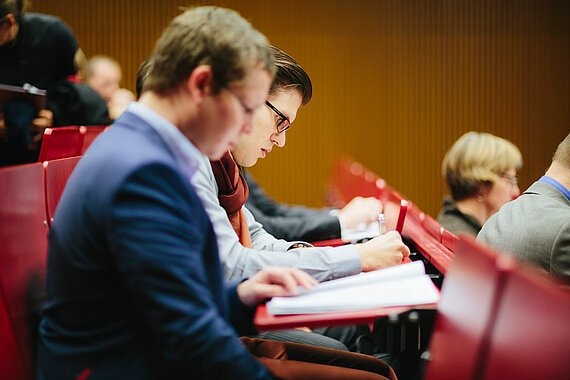 students, sitting in a classroom